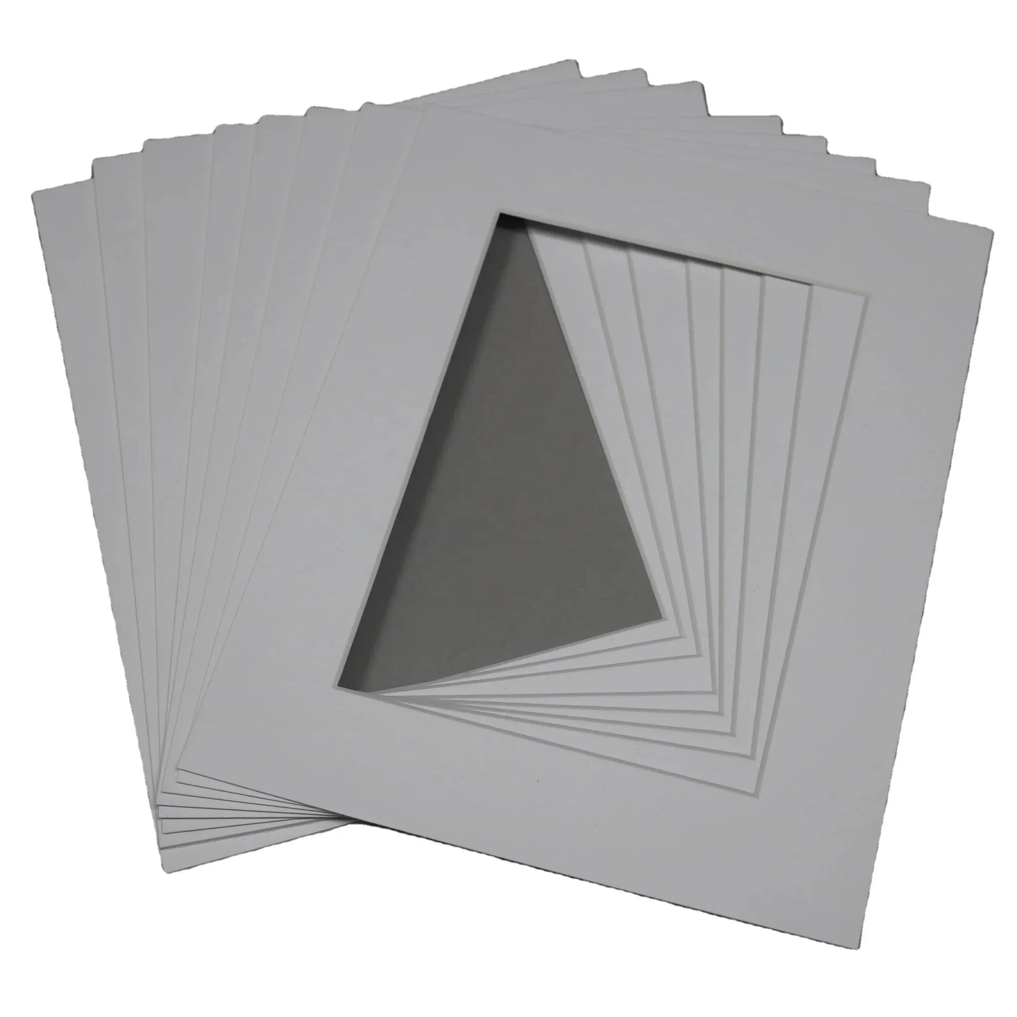 Wholesale Hot Selling Modern Fashionable Customized Logo Paper Matboard Photo Frame with Customized Size