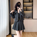 Fall Korean 2 Piece Set for Women Top And Set Ropa Wholesale