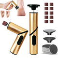 Portable Foldable Rechargeable Electric Foot File Electric Foot Callus Remover Metal Construction With Nail Grinder MegaBDM