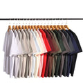 Bangladesh China Factory Price 230g Cotton Round Neck Mens Short Sleeve T Shirt Solid Color Breathable Eco Friendly T Shirt