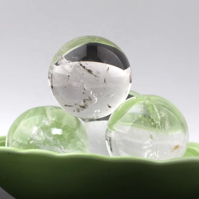 7 Star Home Decoration Crystal Ball Array Ornament Clear Quartz Ball Natural Eco-friendly Love Feng Shui Round Crystal Stone