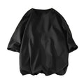 Oem Customized logo Design Plus Size Men's Casual and Versatile Loose Ice Silk Men's Summer Loose Short Sleeved T Shirt