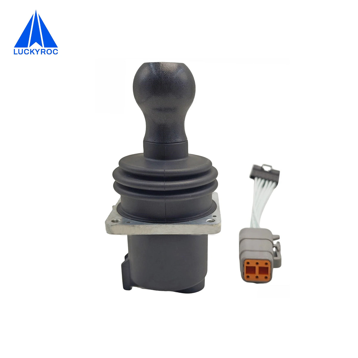 LUCKYROC Aerial Work Platform Parts Joystick Controller With Harness Adapter 111417 for Genie Electric Boom Lift MegaBDM