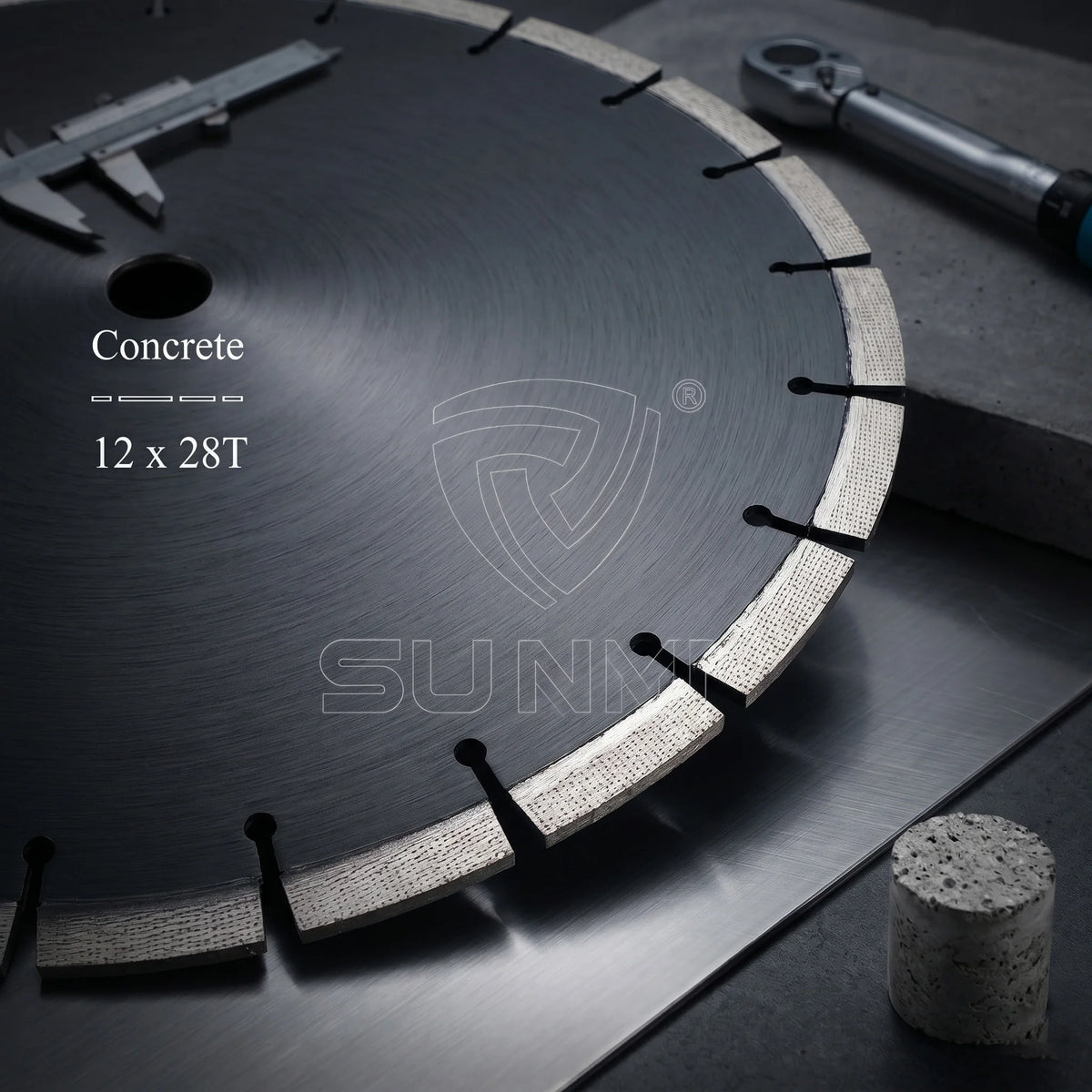 350mm Laser Diamond Disc Hoja De Sierra Concrete Cutting Blade MegaBDM