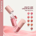 MAANGE Wholesale 9 Colors Liquid Blush Velvet Finish & Long-Lasting Vegan Makeup Liquid Blusher