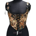 Spring New Plus Size Floral Jacket Body Shaper Ribbon Bodysuit Short Vest Women's Bodysuit Corset for Body Shape