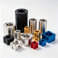 China High Quality Cnc Turning Anodized Aluminum Parts Customized Turning Components Service