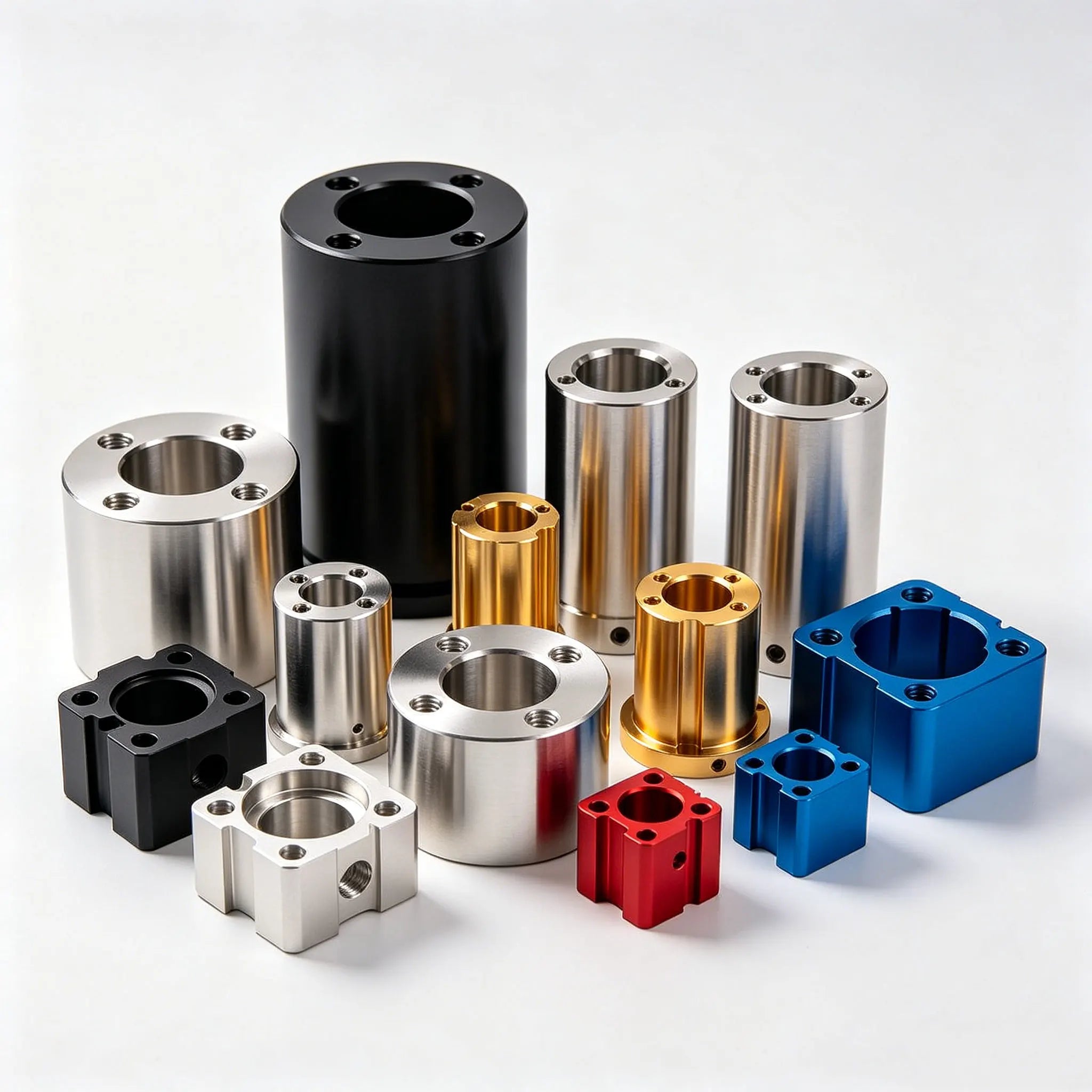 China High Quality Cnc Turning Anodized Aluminum Parts Customized Turning Components Service