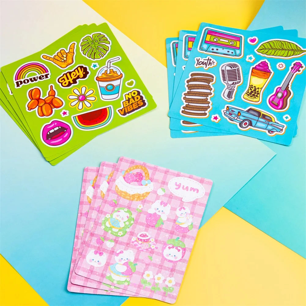 Waterproof Business Logo Printing Adhesive Custom Kiss Cut Vinyl Labels Custom Transparent Glossy Effect Multiple Processes