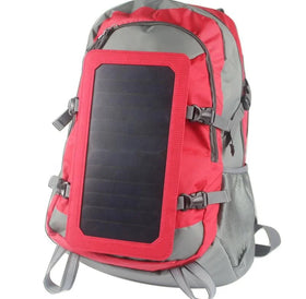 Solar Energy USB Charger Backpack Outdoor Camping Hiking Bag with Solar Panel