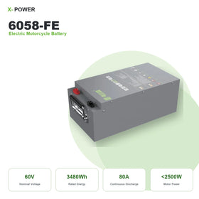 X-POWER XP-S600 72V 30Ah Lithium Ion Battery Pack 2160Wh Smart Bluetooth BMS Metal Case for Electric Motorcycle E Bike Scooter