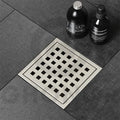 Guangdong Foshan Factory Building Decorative Material Hardware Mirror Floor Drain Bathroom Toilet Accessories