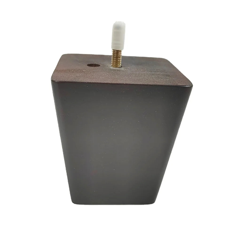 Modern 4-Inch Tall Square Wood Legs for Dining Hot Sale Bolts for Couch Chair Ottomans Sofa Living Room Laundry Hospital Use