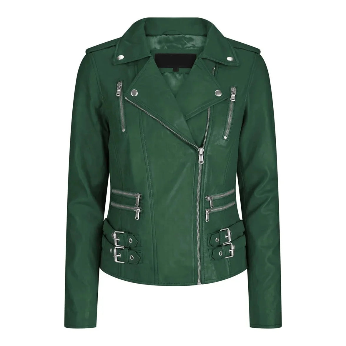 Custom Autumn Women's Leather Jacket 100% Genuine Sheepskin Soft Real Leather Jacket for Women Leather Jacket Premium Quality