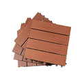 Easy Installation WPC Deck Tiles for Outdoor Patio Garden Balcony Use-Decking Composite Tiles