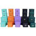 Factory Produces Large Number of Stock New Design Style Materials High-quality PU Leather Jewelry Box Storage Display Ring Box