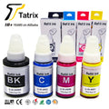 Tatrix Canon GI-490 Ink Refill Dye Ink Gi-490 for Canon Pixma G1400 G2400 G3400 G4400 G3410 MegaBDM