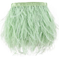 Wholesale High Quality 2 Ply Ostrich Feather Trim 10cm to 18cm Purple Ostrich Feather Fringes Trimming 10-15