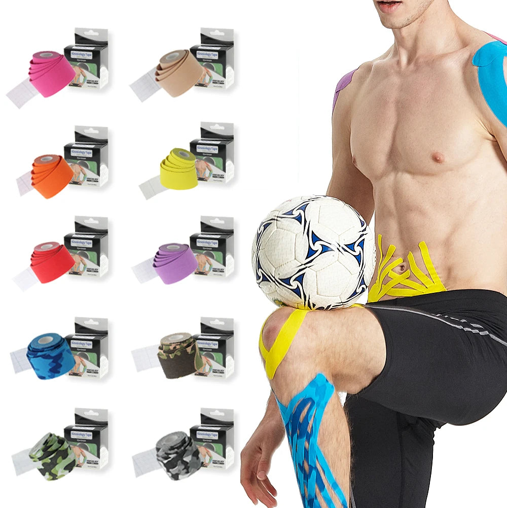 Custom 5cm Sports Tape Knee Tape Support Kinesthetic Tape Knee Kinesiology Tape for Knee