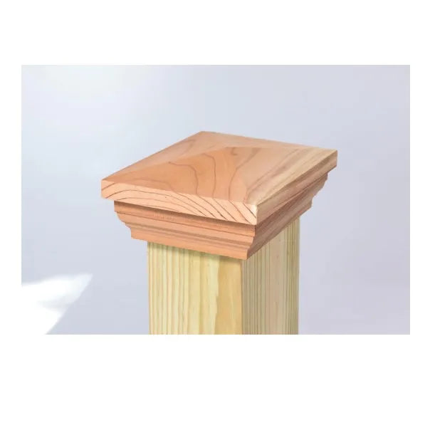 Solid Wood Post Caps-Contemporary Design for Outdoor & Home Office Use