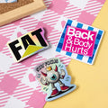 Custom Transparent Bright Glossy Various Craft Die Cut Cut Sticker Vinyl Custom Creative Cartoon Design Holographic Sticker