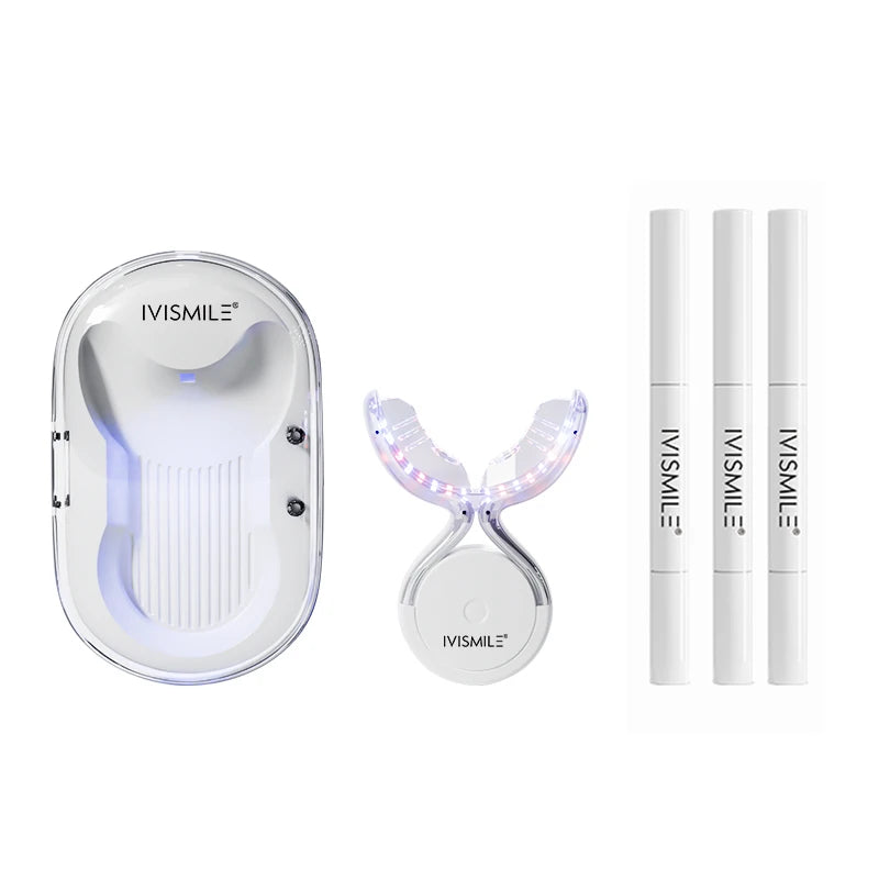 Cleaning Kit Whitening Devices at Home  Electric Wireless Blue Light Dental Whitening Teeth Kit Tooth Whitening Machine