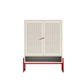 Modern Design Factory Wholesale Steel Metal Cabinet Simple Foldable Style Home Living Room