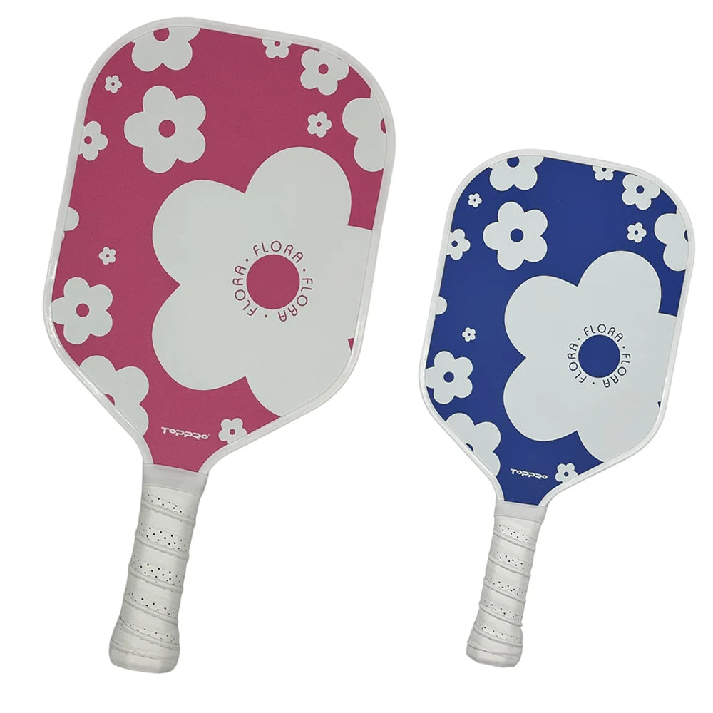 Hybrid Shape Raw Carbon Thermoformed Squash Paddle for Pickleball Players