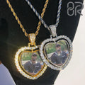 Fast Delivery 10K 14K 18K Gold Custom Pendant Round Brilliant Cut Vvs Moissanite Hip Hop Pendant Jewelry for Men Women