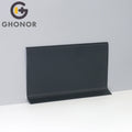 Aluminium Durable L-Shaped Glass Wall Skirting Matching End Cap Corner Protectors Offered 60mm