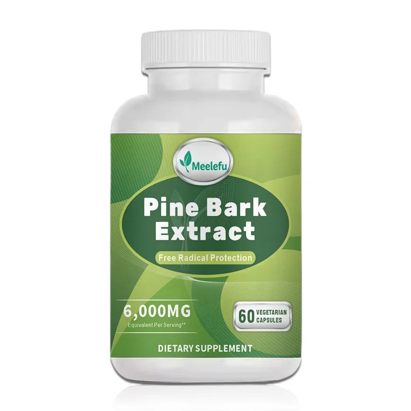 OEM/ODM Pine Bark Extract Skin Support Capsules 95% Proanthocyanidins Natural Dietary Supplement for Adults for Pregnant Women MegaBDM