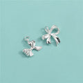 New Higher Quality S925 Sterling Silver Bow Charms for Jewelry Making Finding