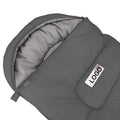 Vanda 0°F Cold Weather Gray Color Nylon Shell Camping Sleeping Bag MegaBDM