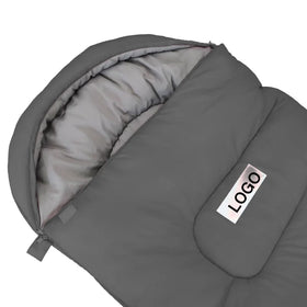 Vanda 0°F Cold Weather Gray Color Nylon Shell Camping Sleeping Bag