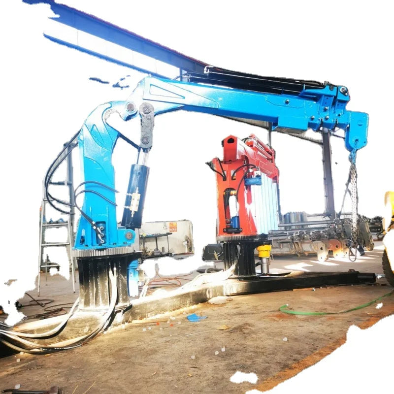 2t Jib Crane 2 Ton Folding Arm Crane Hydraulic Knuckle Boom Crane for Truck Mounted Boom Lift