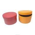 Chocolate Wedding Candy Round Cylinder Leather Package Box Small Holiday Leather Travel Jewelry Storage Boxes with Zipper Lock