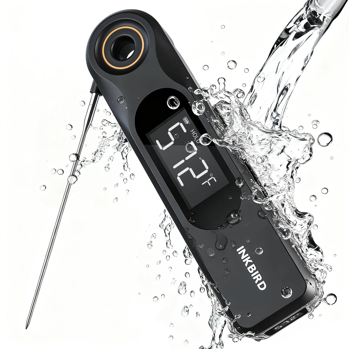 Inkbird IHT-51K Two Angles Dual-display Design Fast Response Instant Read Meat Thermometer MegaBDM