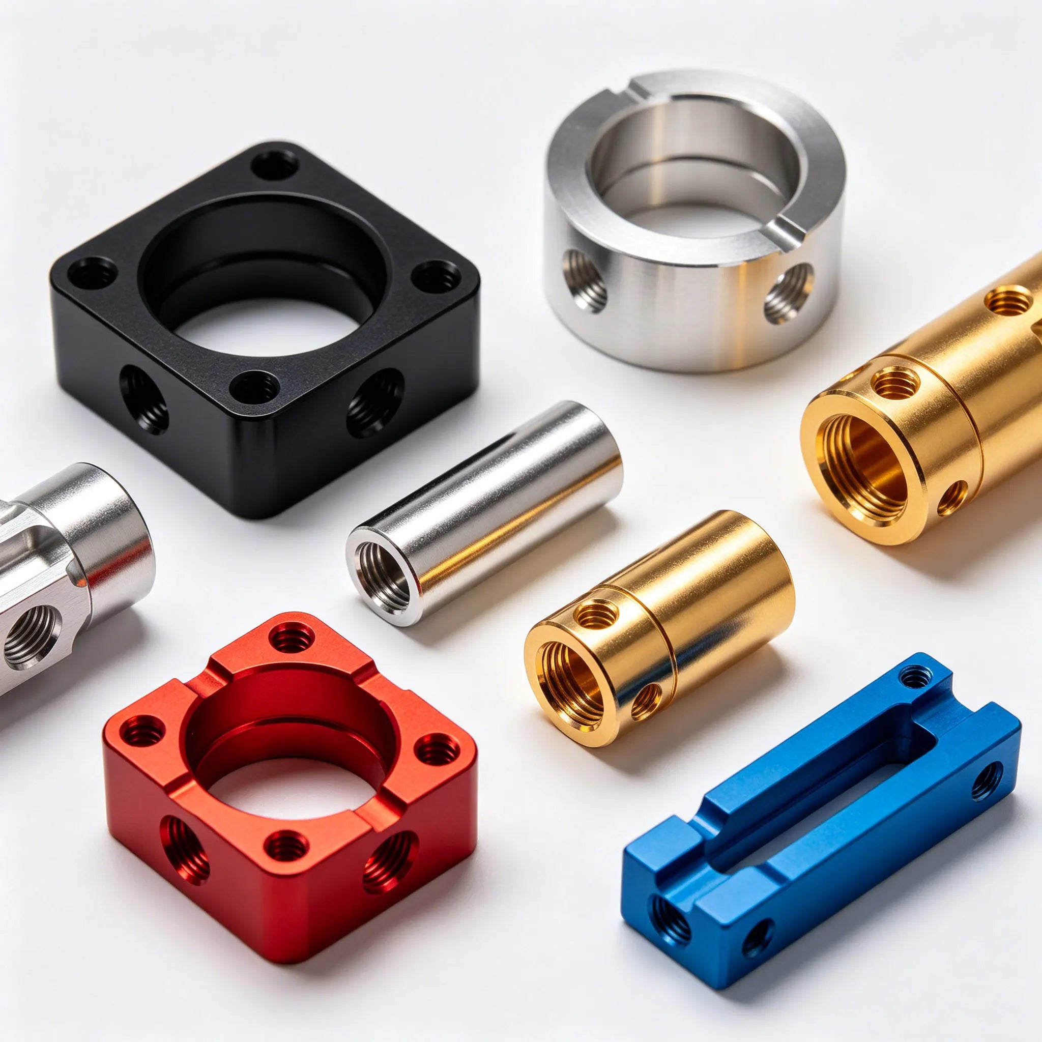 ROOVO CNC Custom Machined Titanium Machining Parts Shenzhen CNC Machining 5 Axis CNC Machining Service Customized Parts