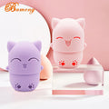 Cat Puff Beauty Sponge Holder  Makeup Sponge Case Foundation Makeup Sponge Protective Case With Puff Beauty Care Makeup Tools