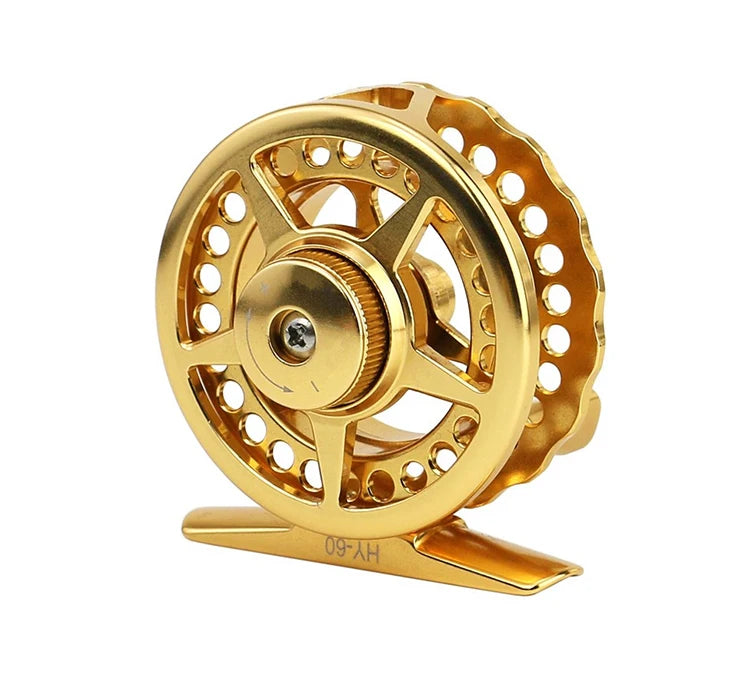 Hot Sale 5 KG Max Drag 1BB Bearings Fishing Reel Full Metal Fly Fishing Reel for Freshwater & Lake Fly Fishing for River