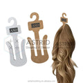 Astrid Custom Logo Recycled Eco Friendly Thickened Cardboard Hook Hair Extension Wig Hanger Clothing Organizer Modern