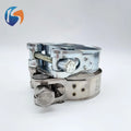 Galvanized Strong Single Screw Hose Clamp European Heavy Duty Pipe Hoop for Agricultural Irrigation Hoses