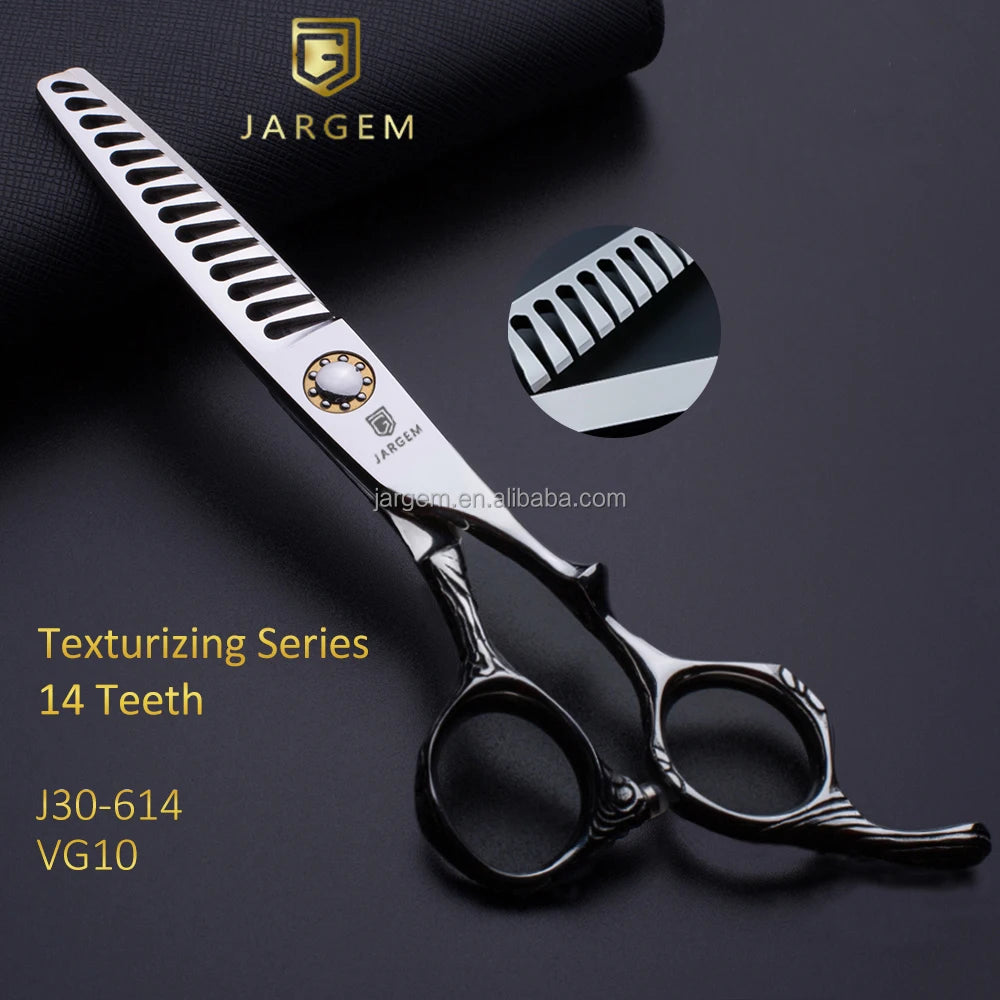14 Teeth Chunker Hair Thinning Barber Scissors Manufacturer Professional Hairdressing Scissors