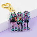 Customize Your Own Anime Acrylic Keychain Printed Epoxy Resin Translucent Color Edge Acrylic Keychain