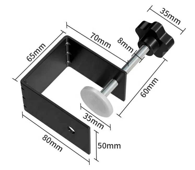 Source Factory Quick Installation Drawer Fixture for Woodworking Tool Clamp 4PCS Per Box Laboratory Drawer Clamp