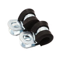 .304ss Stainless Steel P Type Cable Rubber Lined Hose Clamp
