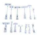 Manufacture Free Sample Supermarket Plastic PVC Pop Advertising Sign Display Clips Price Tag Holder