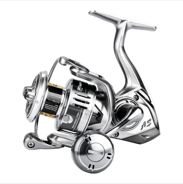 5.2:1 Speed Ratio 9+1BB Maximum Braking Force 20kg Long Cast Spinning Reel Professional for Salt Water Fishing MegaBDM