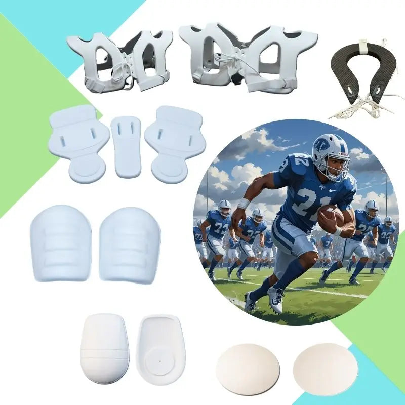 Best Selling EVA Material Youth Football Shoulder Pads Short Sets with ODM OEM Services for Adults and Children