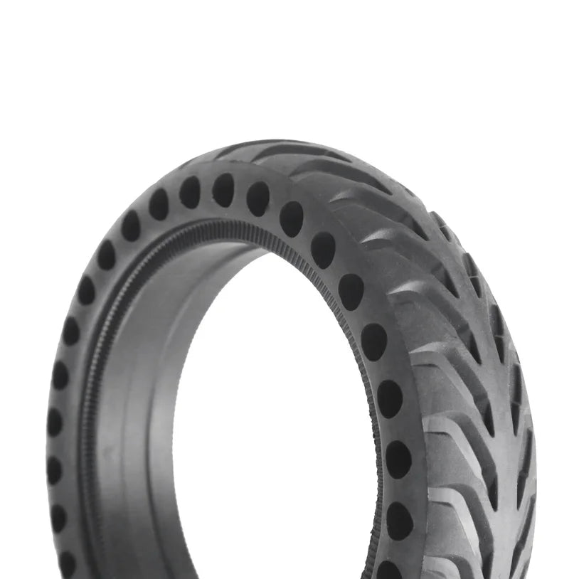 Nedong 8x2.0 Honeycomb Rubber Solid Tire No-flat Black for Xiaomi M365 Electric Scooter
